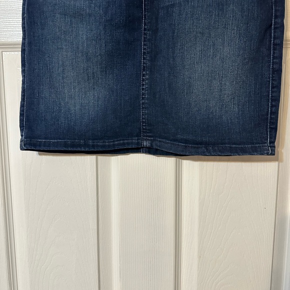 NWT Express High Rise Denim Perfect Mini Skirt - Picture 3 of 16